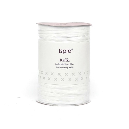 Włóczka Rafia Ispie 101A White