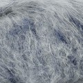 Pois 796 Cream/Blue - kidmohair z bawełnianymi nupkami