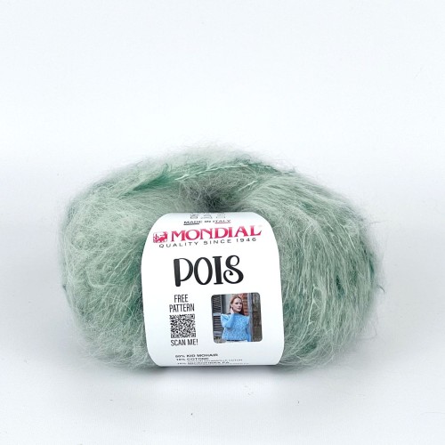 Włóczka Pois 797 Cream/Green