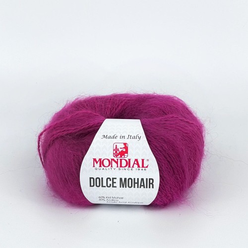 Włóczka Dolce Mohair 183 Fuchsia