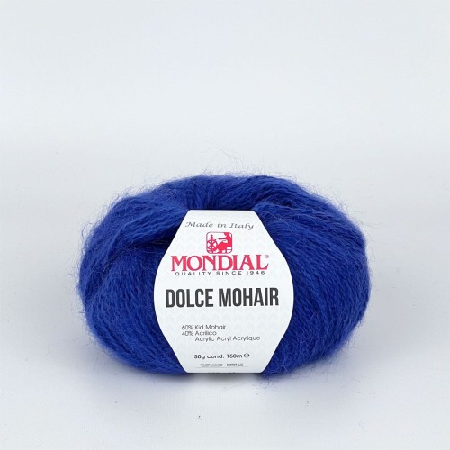 Włóczka Dolce Mohair 589 Blue