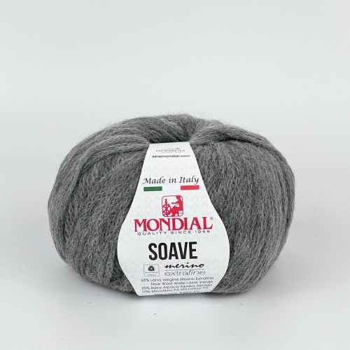 Włóczka Soave 986 Grigio acciaio