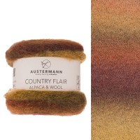 Austermann Country Flair 002 Herbstaub – naturalna włóczka alpaka & bawełna