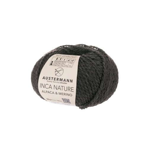 Włóczka Inca Nature Alpaca&Merino 004 Antrazit meliert