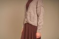 elegancki kardigan z merino yak