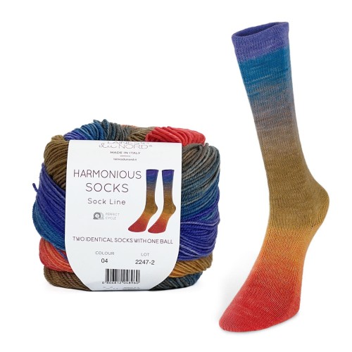 Włóczka Harmonious Socks 004