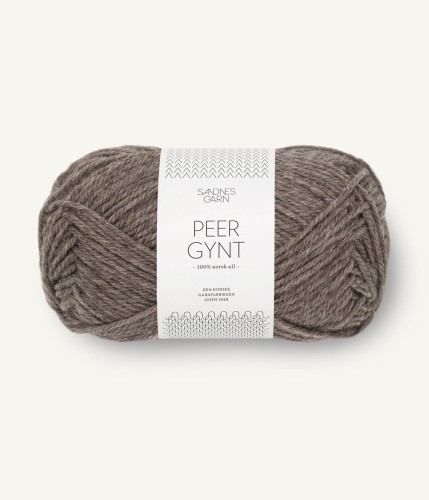 Sandnes Garn Peer Gynt 2652 Mellombrun Melert