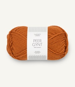 Włóczka Sandnes Garn Peer Gynt 2745 Cognac