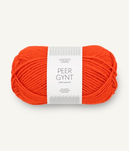 Sandnes Garn Peer Gynt 3819 Spicy Orange
