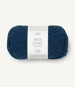 Włóczka Sandnes Garn Peer Gynt 6062 Mork Bla
