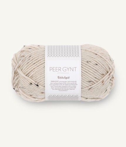 Sandnes Garn Peer Gynt by Petite Knit 2512 Almond Tweed