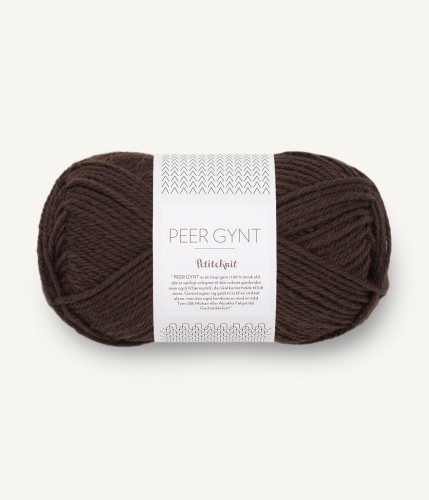 Sandnes Garn Peer Gynt by Petite Knit 3091 Cacao Nibs