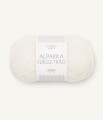 Sandnes Garn Alpakka Folgetrad 1002 Hvit puszysta alpaka