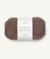 Włóczka Sandnes Garn Alpakka Folgetrad 3161 Eikenott puszysta alpaka
