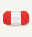 Sandnes Garn Alpakka Folgetrad 4018 Scarlet Red