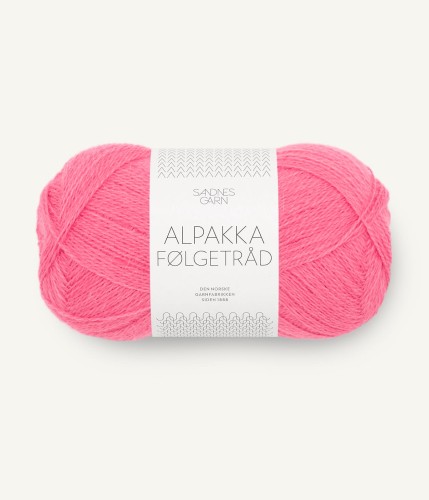 Sandnes Garn Alpakka Folgetrad 4315 Bubblegum Pink