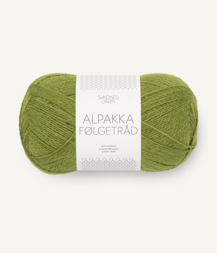 Włóczka Sandnes Garn Alpakka Folgetrad 9564 Matcha puszysta alpaka