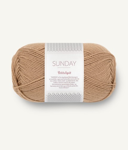 Sandnes Garn Sunday Petite Knit 2542 Camel