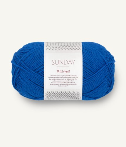 Włóczka Sandnes Garn Sunday Petite Knit 6046 Electric