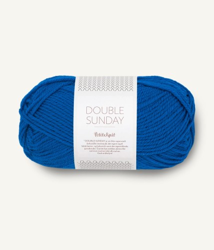 Włóczka Sandnes Garn Petite Knit Double Sunday 6046 Electric Blue