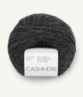 Włóczka Sandnes Garn Cashmere 1088 Charcoal malange