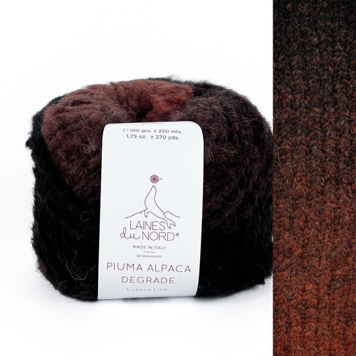 Piuma Alpaca Degrade 009 z efektem ombre