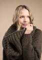 ciepły sweter Sade z wełny big wool