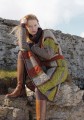 Sukienka RHOSSILI-GIANNI_20DRESS z felted tweed