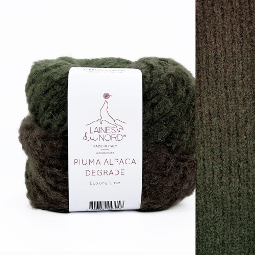 Włóczka Piuma Alpaca Degrade 007 z efektem ombre