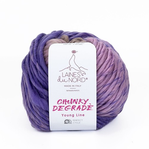 Chunky Degrade 102 - merino z gradientem