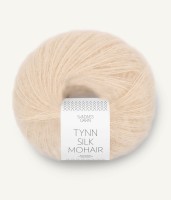 Włóczka Tynn Silk Mohair 2511 Mandel Sandnes Garn