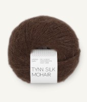 Włóczka Tynn Silk Mohair 3091 Cacao nibs Sandnes Garn