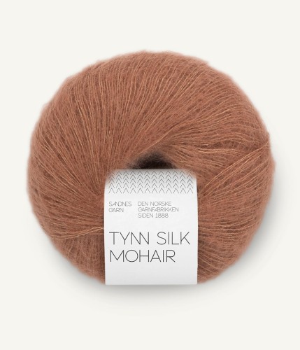 Tynn Silk Mohair 3342 Mocha Mousse Sandnes Garn