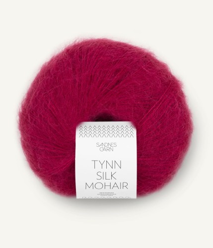 Włóczka Tynn Silk Mohair 4255 Rumba Red