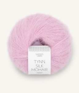 Włóczka Tynn Silk Mohair 4813 Pink Lilac Sandnes Garn