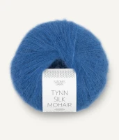 Włóczka Tynn Silk Mohair 6044 Regatta Bla Sandnes Garn