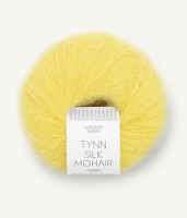 Włóczka Tynn Silk Mohair 9004 Lemon Sandnes Garn