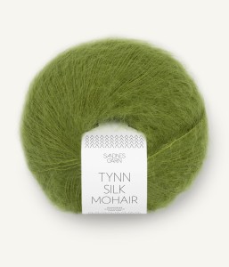 Włóczka Tynn Silk Mohair 9564 Lime Punch Sandnes Garn