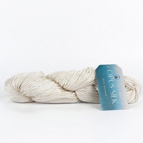 Włóczka Opus Silk White/Cream