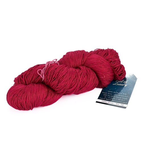 Maharaja Silk Lace 35 Red