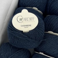 Włóczka Cardiff Cashmere Classic 739 Japan Blue  - 100% kaszmir