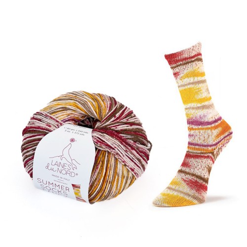 Summer Sock Fancy 120 laines du nord