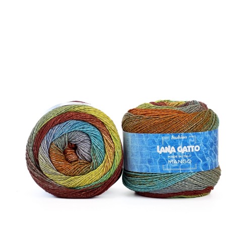 Włóczka Mango 31262 Rainbow 100g
