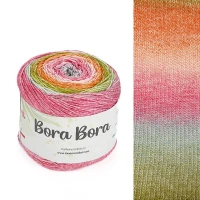 Włóczka Bora Bora 953 - mieszanka bawełny z bambusem