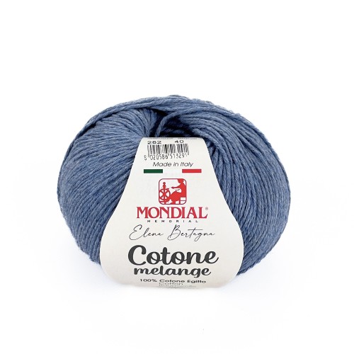 Włóczka Cotone Melange 282 jasny jeans