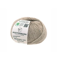 Włóczka Merino Color 160 col. 1210 lniany ( Austermann )