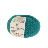 Włóczka Merino Color 160 col. 1218 niebieska laguna ( Austermann )