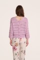 ażurowy sweter z luxury silk
