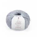 Włóczka Linilk 017 - lodowy niebieski