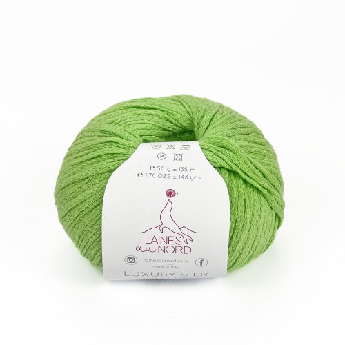 Włóczka Luxury Silk 19 pastelowa zieleń